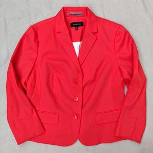 Talbots Orange Jacket size 8